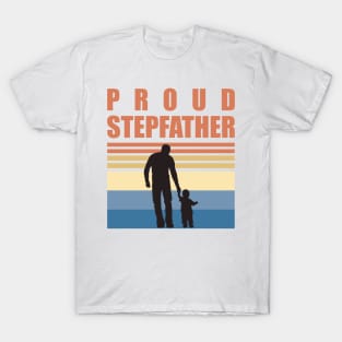 Proud Stepfather - Fathers Day T-Shirt